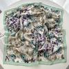 Luxury Satin Chain Printed Square Scarf Elegant Thin Breathable Decorative Neck Scarves Windproof Headscarf For Women