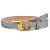 Bling Bling Glitter Rhinestone Belt Sparkling Luxury Brand Design O-shaped Buckle Belt Versatile Vintage Trendy Waistband