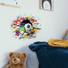 Personalized Broken Wall Football Bedroom Living Room Home Background Decoration Wall Sticker