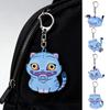 Korean Pop Tiger Charm Anime Keychain Charm Cute Acrylic Tiger Pendant Mobile Phone Key Ring Bag Backpack Charm Gift for Fans