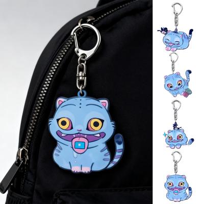 Korean Pop Tiger Charm Anime Keychain Charm Cute Acrylic Tiger Pendant Mobile Phone Key Ring Bag Backpack Charm Gift for Fans
