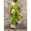 2026 New Spring/Summer Women's Fashion Casual Printed Ladies' Suit