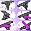 Wearable Sex Harness, Removable Dildo, Realistic Penis for Female Masturbation SM Adult Sex Toys for Female Couples Lesbian