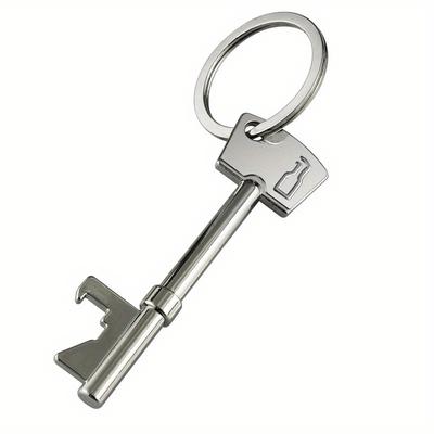 1 ouvre-bouteille portable, ouvre-bouteille de bière, ouvre-boîte, anneau à suspendre, porte-clés, outil de cuisine, ouvre-boîte d'extérieur