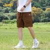 Jeep Men's Relaxed Fit Straight Leg Summer Shorts