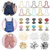 Sewing Accessory Gourd Style Trousers Bags Accessories Doll Belt Buttons Dolls Buckles Metal Buckle