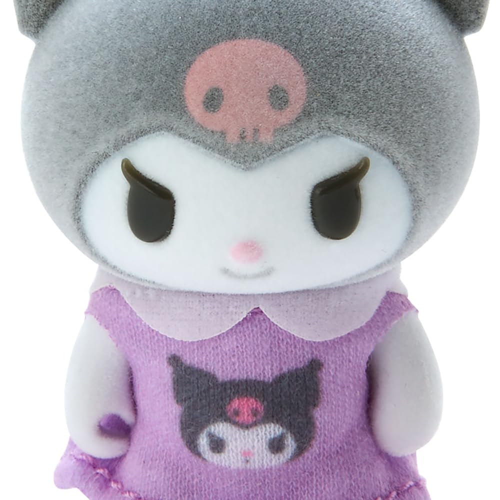 Sanrio Sanrio Pitatto Friends Flocky Doll Dress Up Doll Kuromi Kuromi x x 3cm Character 604321 SANRIO (SANRIO) (Mini) Kuromi-chan 6.8 3.6