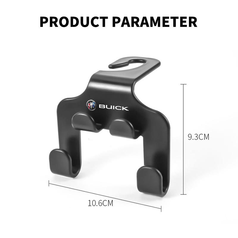 QPM1 Car Hook ABS Seat Back Hanging Phone Headrest Hanging For Buick Century Excelle XT Envision Excelle GT Verano Regal LaCrosse