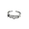 Light Luxury, High-End Sense, Personality, Niche Design, Simple Opening Ring, Cold Wind Ring, Female Index Finger Ring
