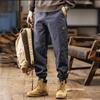 American Retro Overalls Men Autumn Winter Loose Harem Leggings Versatile Casual Fashion Trousers