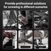 Portable Rechargeable Screwdriver Tool Ergonomic Grip Screwdriver D57B