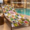 Miffy Custom Name Beach Towel Large Soft Towel for Indoor Bathroom Outdoor Beach