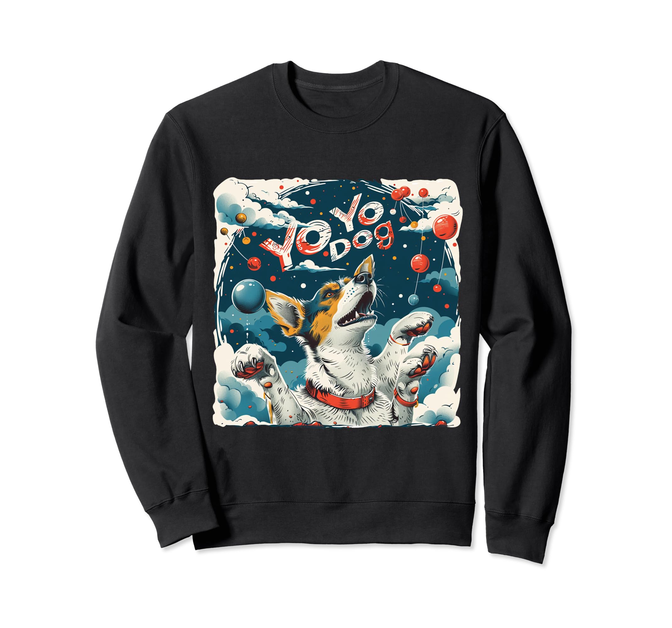 

Очаровательный дрессировщик собак, летающий во сне, йо-йо чёрный