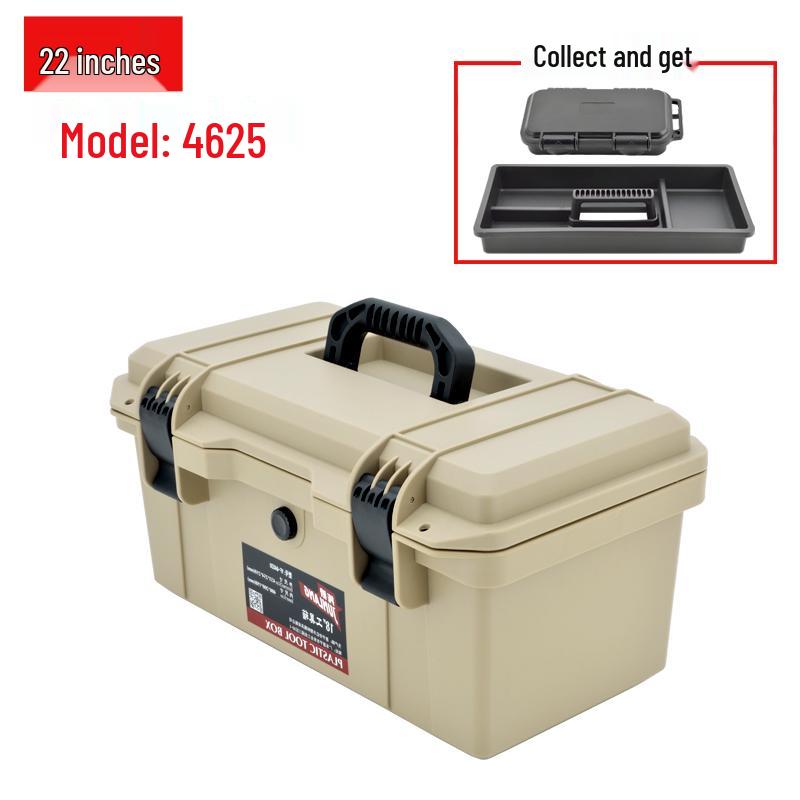 Multifunctional Large Industrial-Grade Toolbox for Home and Car