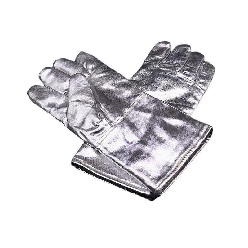 High-Temperature Aluminum Foil Protection Gloves