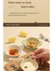 Double-Eared Ceramic Dipping Dish for Sauces and Snacks