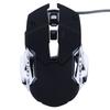 Wired Mouse Black High Sensitivity Ergonomic Design Quiet Stable Gaming Mouse for Computers Gaming Devices
