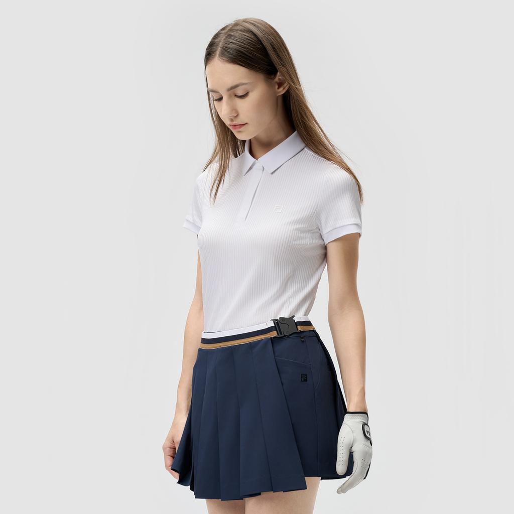 New FILA Polo Shirt Women's Jade White A11W435128FWT