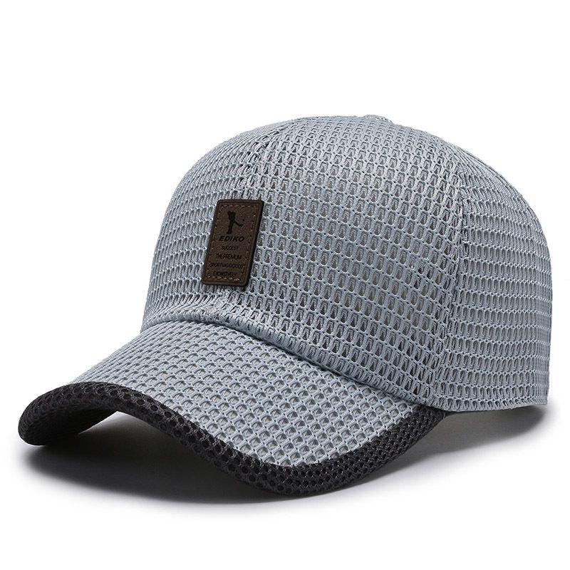Men And Women's Breathable Mesh Baseball Cap For Sports And Sun Protection