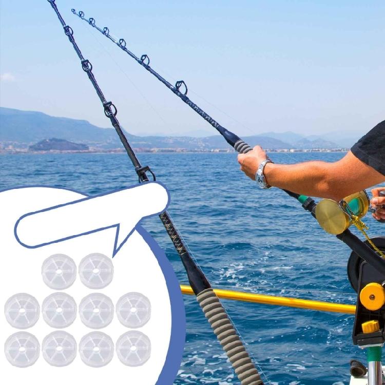 High Strengths Plastic Fishing Line Spools Light weight for Easy Carrying Storage and Simple Organization