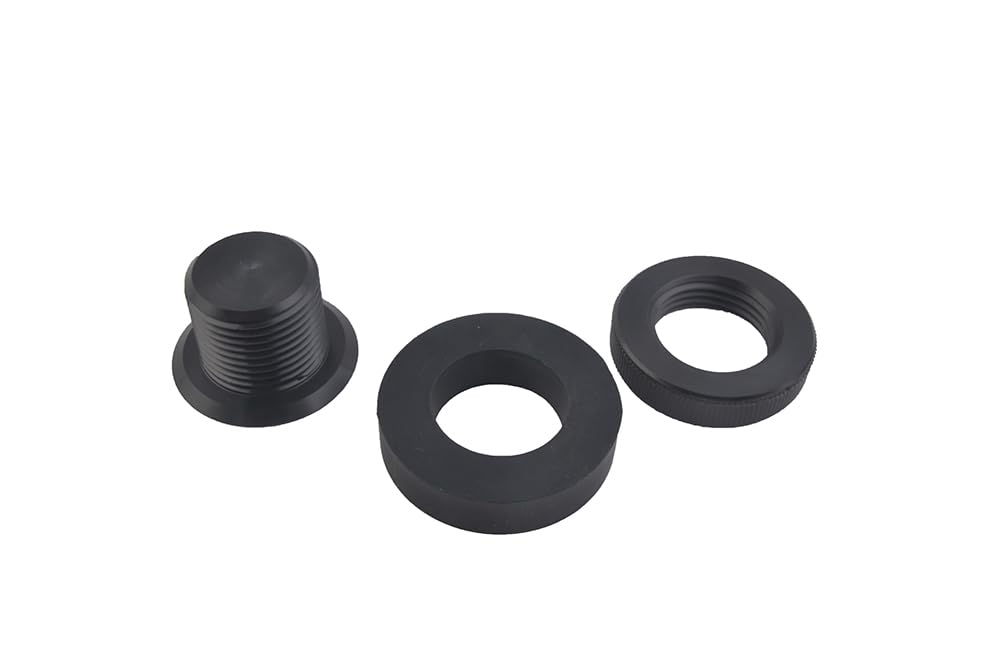 

Rear wiperless kit designed specifically for Harrier 80 series, 3-piece set, conceals holes, Mekura Cap, Black Toyota exterior accessory parts! чёрный