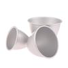4/5/6/7/8 Zoll Aluminiumlegierung Puppen Kuchenform Puppenkleid Kuchen Dekoration