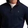 Polo Ralph Lauren Embroidered Pony Logo Knit Zip High Neck Sweatshirt Men Sweatshirt 710890534-033