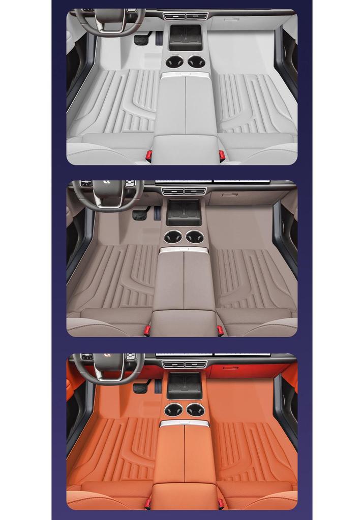 Ideal L6 Model Floor Mats - Waterproof, Dustproof, Double Layer, for Five-Seater Cars