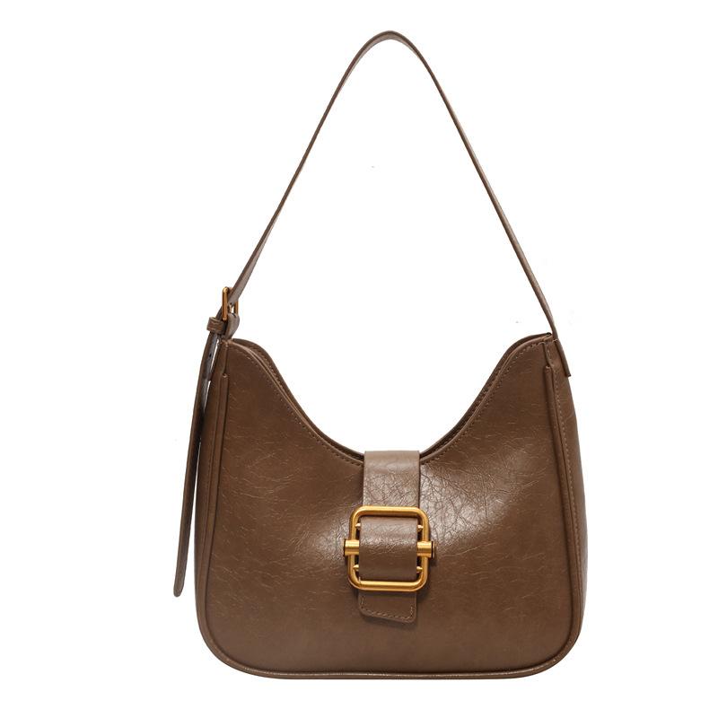 

Осенне-зимняя текстурная маленькая сумка подмышку, новая модная ретро-сумка подмышку, сумка-полумесяц, женская сумка через плечо