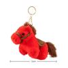 2026 Year Of The Horse Mascot Plush Toy Pendant Soft Realistic  Born Gifts Pony Doll Home Decoration Ornament