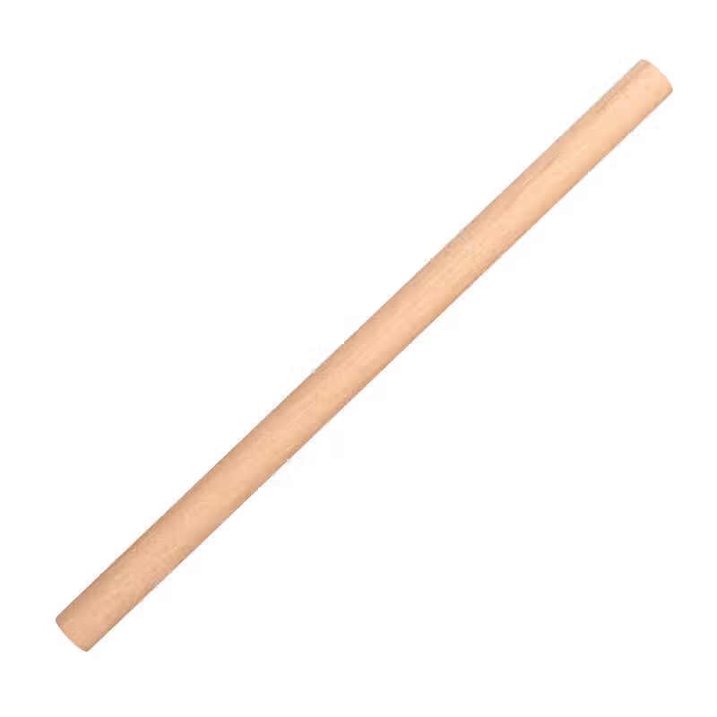 Household No-Paint Wooden Rolling Pin