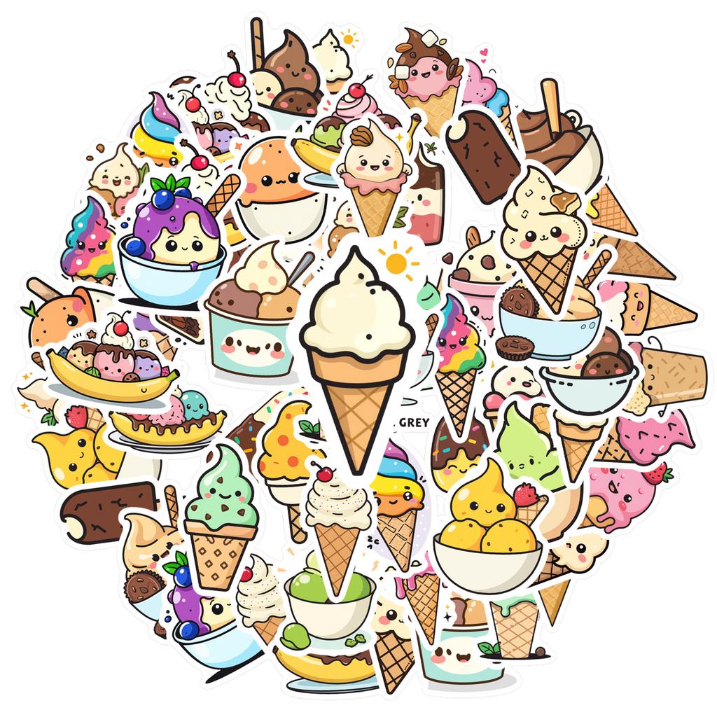 35-100pcs Cute Cartoon Stickers For Diy Laptop Bicycle Guitar Skateboard Graffiti Sticker Teacher Reward Stationery Sticker