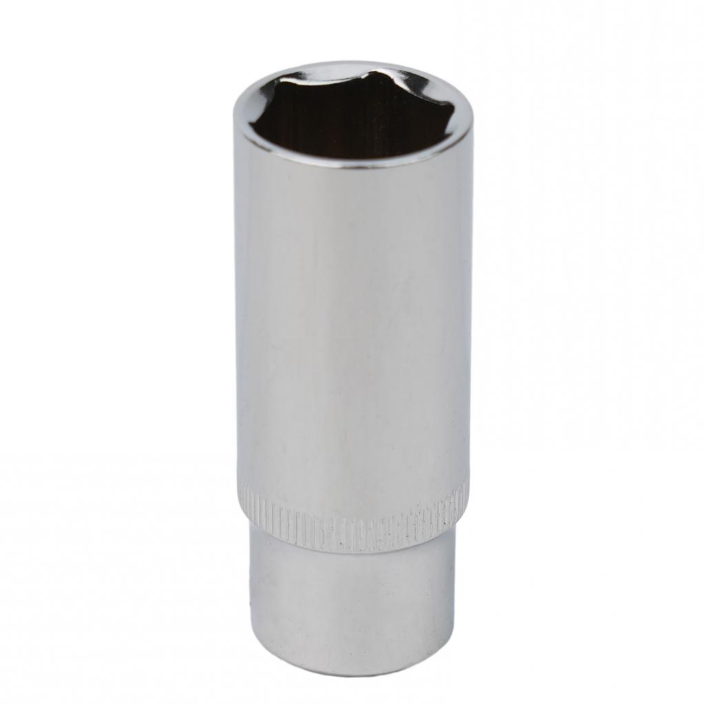 Silver Deep Socket Socket Wrenches Wrench Heads 3/8inch 63mm