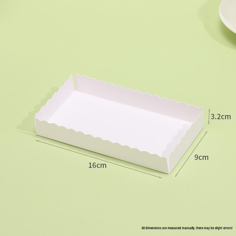 Handheld Kraft Paper Pastry Box for Desserts and Afternoon Tea