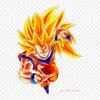Záplaty na tašku na oblečení Nažehlovací termonálepky Goku Ssj5 Vzor Goku Vegeta omyvatelný přenos tepla