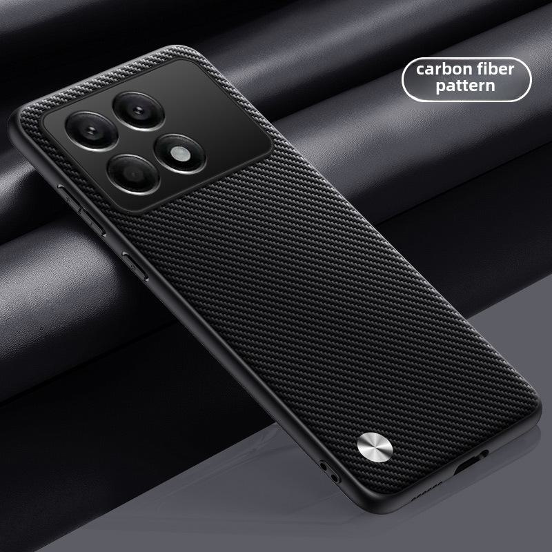 Kožené pouzdro s plným krytím Redmi K70 Pro Extreme Edition, ochranná skořepina K60/K50/K40 – design proti pádu.