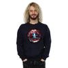 Marvel Mens Captain America Civil War Hex Shield Sweatshirt