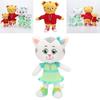 Adorable Daniel Tiger And Katerina Kittycat Plush Stuffed Dolls For Christmas Joy