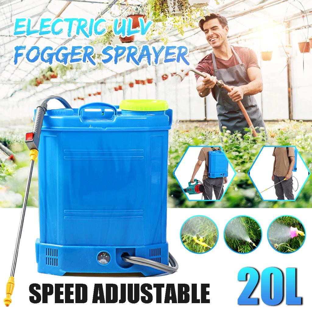 220V Electric Sprayer Intelligent Agricultural Pesticide Dispenser Garden Equipment Rechargeable Lead Acid Battery 20L