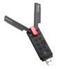 Wireless USB Wi-Fi Adapter Driver Free 6E Network Compact Size Portable Plug-Play Dual