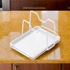 19x15.8x13cm Pan Lid Organizer Cutting Boards Rack Rustproof Stand Holder Pot Lid Organization Shelves for Dishes Home Cookware