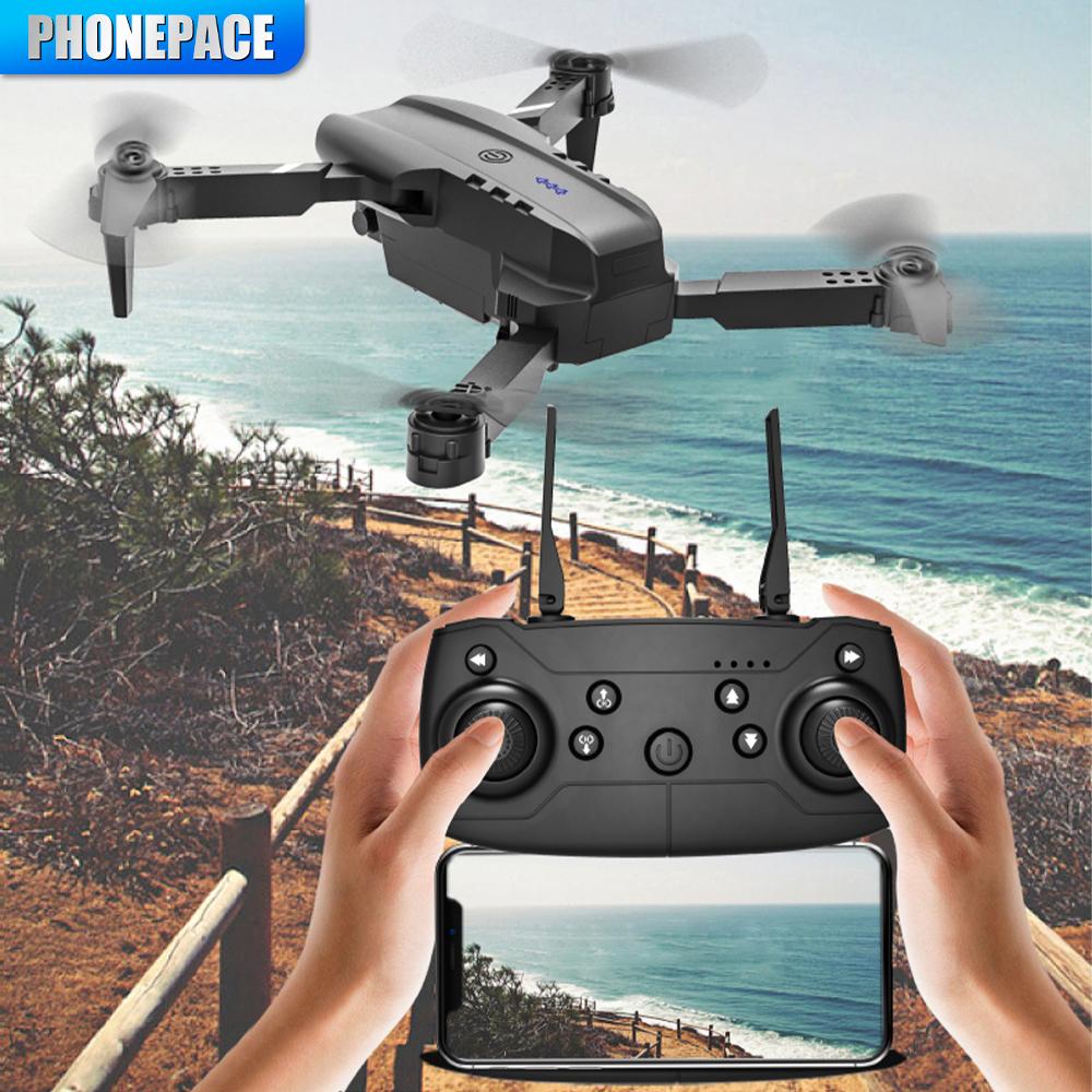 E99 Folding Drone Quadcopter Remote Control Handle Four Axis Aircraft HD 4K Photography UAV Altitude Fixation
