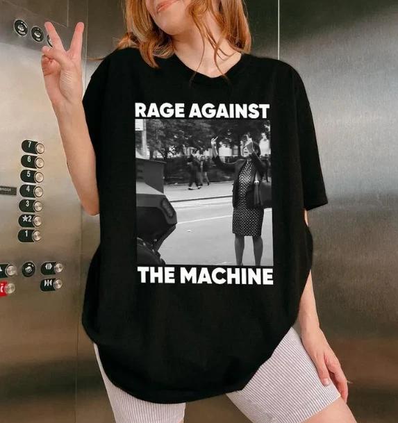New York Woman Resistance Shirt, New York Protest Shirt, Rage Against The Machin M