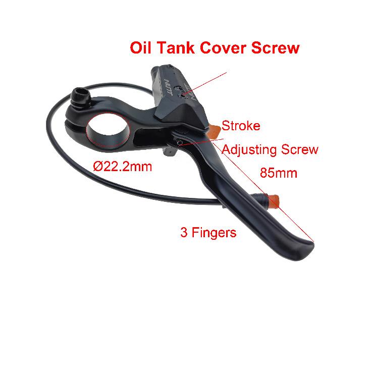 NUTT Electric Bicycle E-bike Electric Scooter Brake Lever 2PIN Waterproof Plug