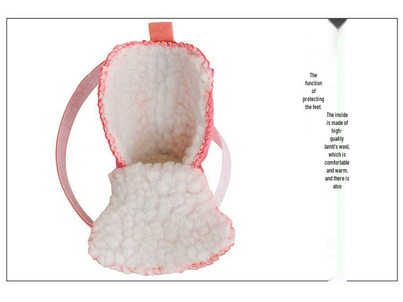 Waterproof Winter Teddy Dog Shoes - Cotton Pet Boots for Autumn & Winter