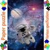 1000pcs Large Adult Jigsaw Puzzle, Multiple Specifications Available, Paper Material, Astronaut Space Scene, Ideal for Family Time, Birthday & Anniver