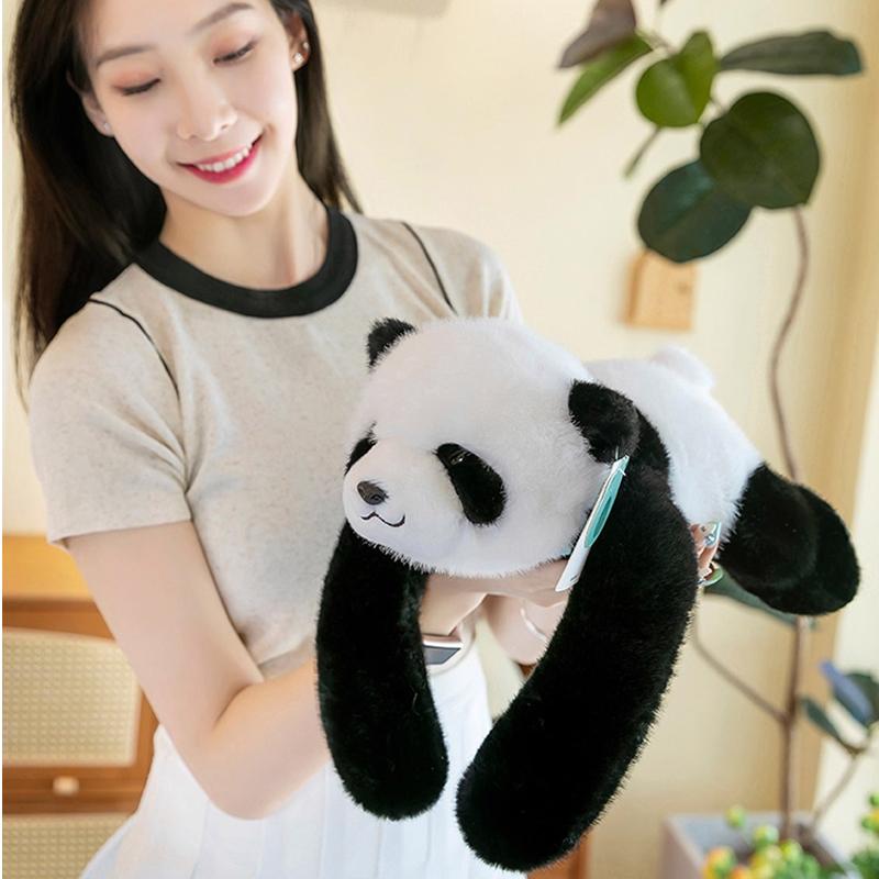 Non-Toxic Long Arm Animal Weighted Stuffed Animal Soft Lazy Fluffy Plush Animal Plush Raccoon Koala Bear Giraffe Stuffed Plush Soft Pillow