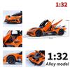 1/32 Model Mașină Aliaj APOLLO EVO Turnat Sub Presiune de Înaltă Simulare Jucărie cu Sunet și Lumină Vehicule cu Tracțiune înapoi Jucării de Decor pentru Copii Cadou