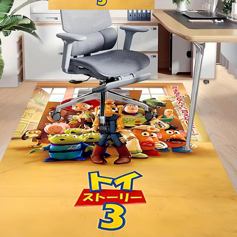 1pc Toy Story Adventure Carpet for Playroom Bedroom Living Room Sofa Home Decor,kids Game Area Rug Non-slip Floor Mat Y72945