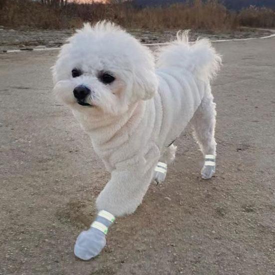 Disposable Dog Booties Waterproof Pet Paw Covers Breathable Cat Paw Protectors for Small Medium Large Dogs Cats Indoor Outdoor